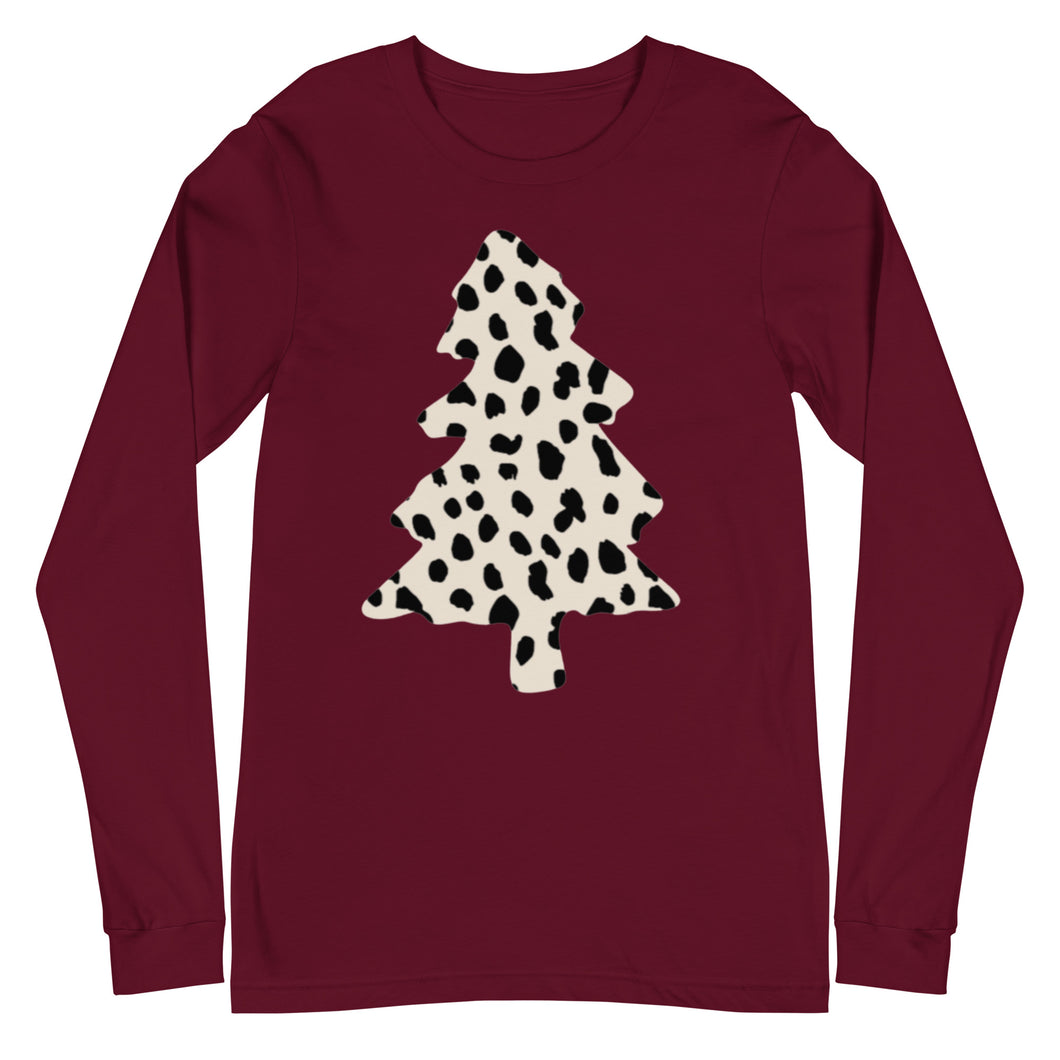 Dalmation Tree Unisex Long Sleeve Tee