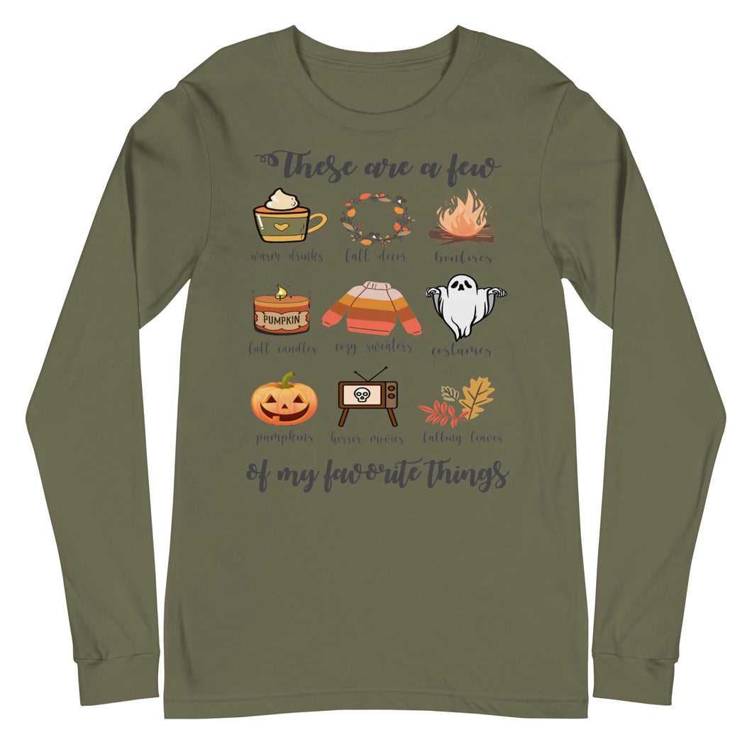 Fall Favorites Unisex Long Sleeve Tee