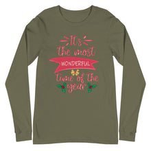 Load image into Gallery viewer, Its the most wonderful time of the year Unisex Long Sleeve Tee
