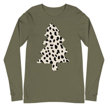 Load image into Gallery viewer, Dalmation Tree Unisex Long Sleeve Tee
