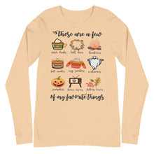 Load image into Gallery viewer, Fall Favorites Unisex Long Sleeve Tee
