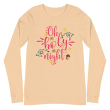 Load image into Gallery viewer, Oh Holy Night Unisex Long Sleeve Tee
