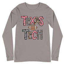 Load image into Gallery viewer, Texas Tech Football Unisex Long Sleeve Tee
