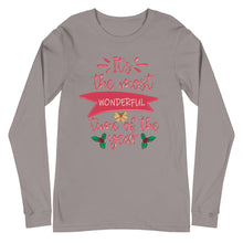 Load image into Gallery viewer, Its the most wonderful time of the year Unisex Long Sleeve Tee
