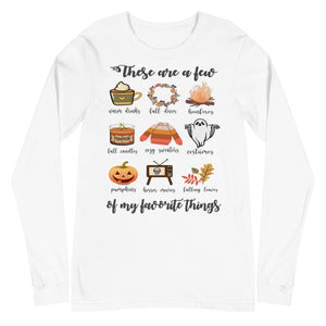 Fall Favorites Unisex Long Sleeve Tee