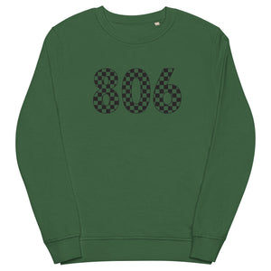 806 Check Unisex organic sweatshirt