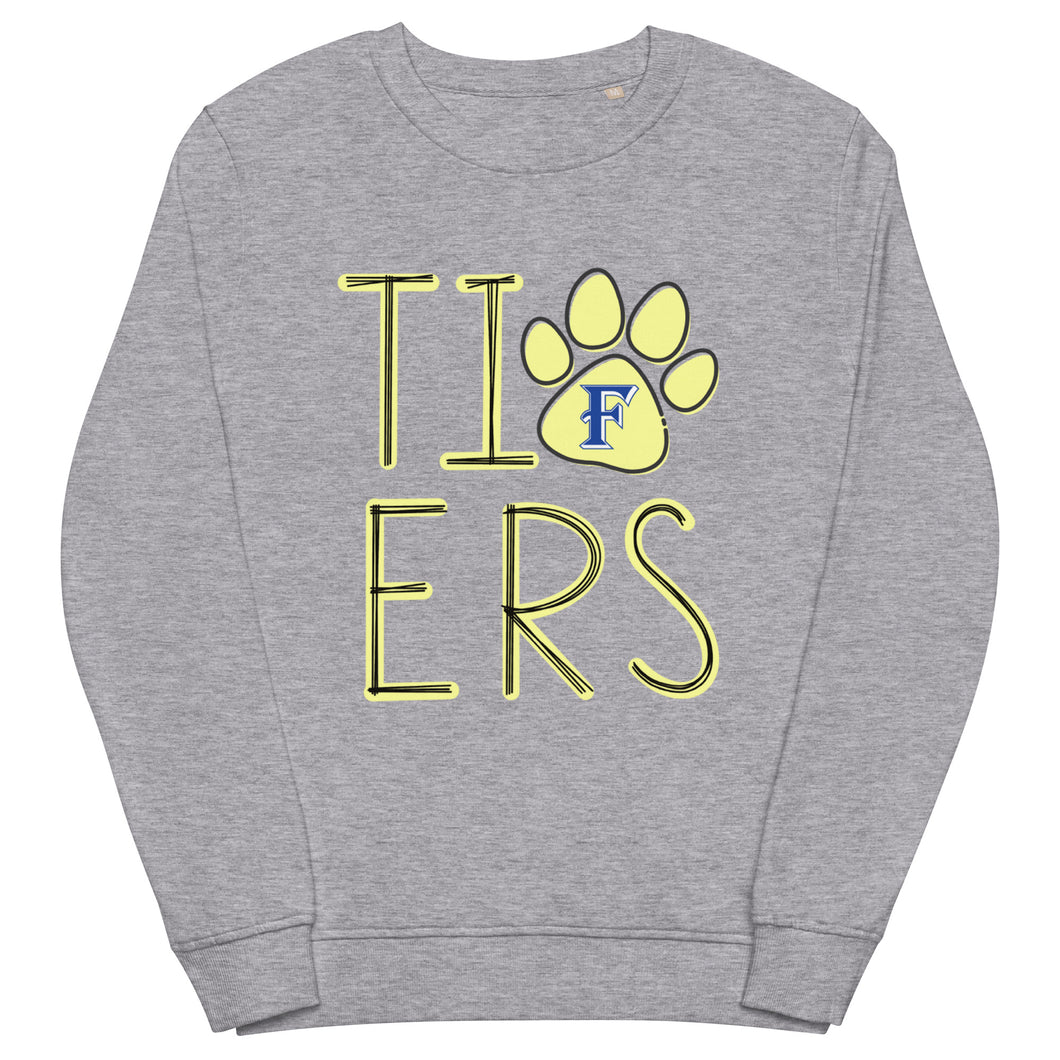 Tigers F Unisex organic sweatshirt