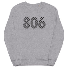 Load image into Gallery viewer, 806 Check Unisex organic sweatshirt
