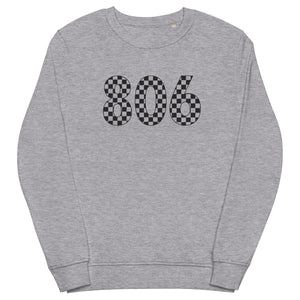 806 Check Unisex organic sweatshirt