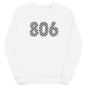 806 Check Unisex organic sweatshirt