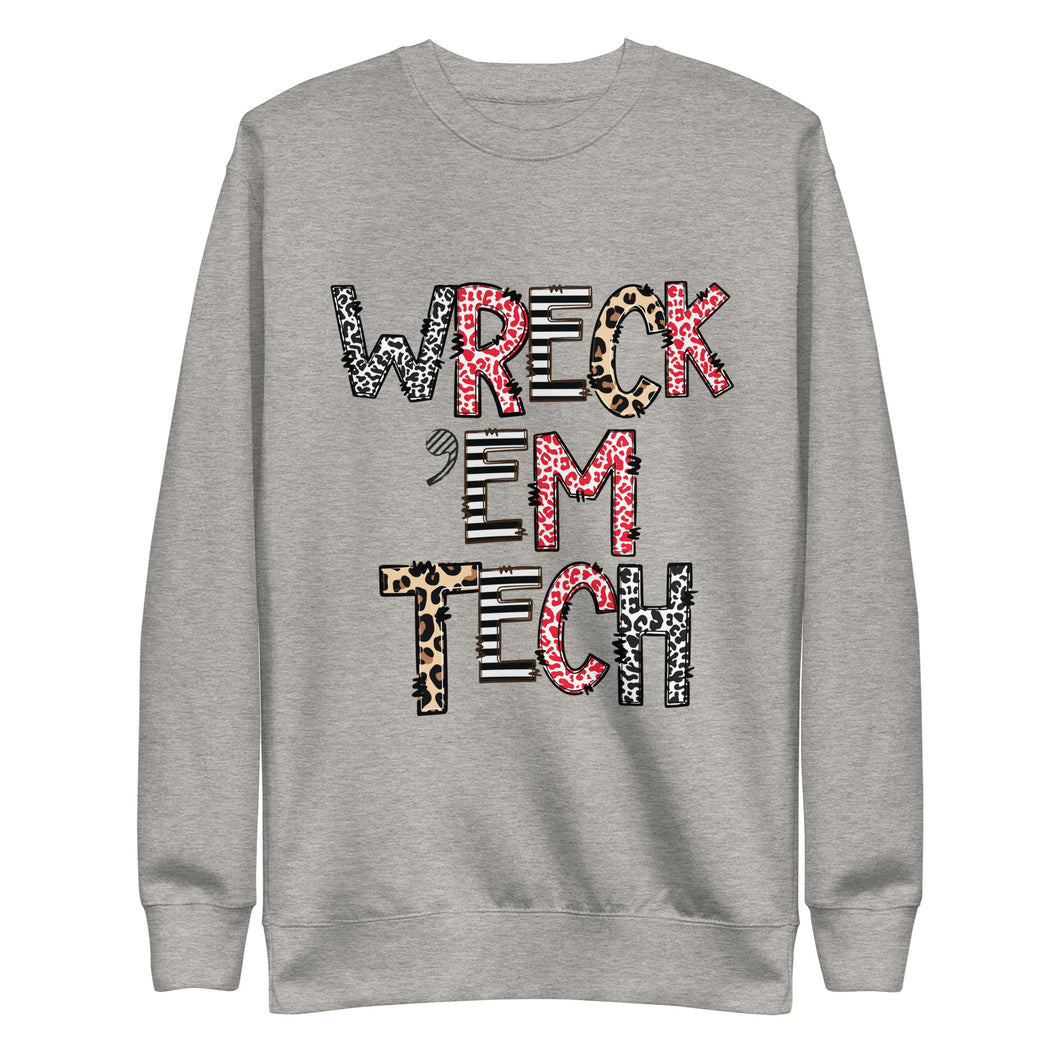 Wreck 'Em Tech Unisex Premium Sweatshirt