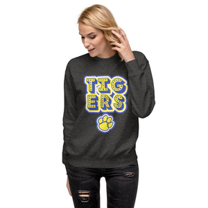 Tigers Dot Paw Unisex Premium Sweatshirt