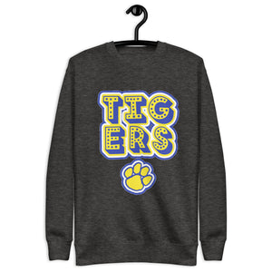 Tigers Dot Paw Unisex Premium Sweatshirt