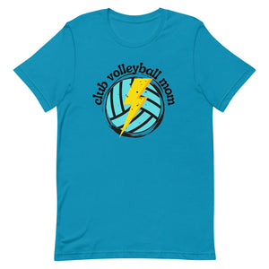 Club Volleyball Mom Bella Canvas Unisex t-shirt