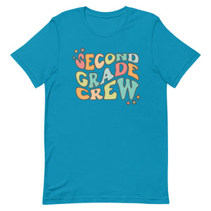 Second Grade Crew Bella Canvas Unisex t-shirt