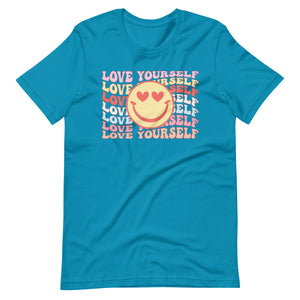 Love yourself more Bella Canvas Unisex t-shirt