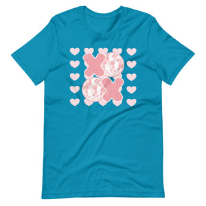 XOXO valentines bell canvas Unisex t-shirt