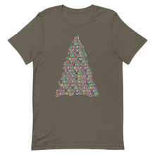 Load image into Gallery viewer, We wish you a Merry Christmas tree Unisex t-shirt
