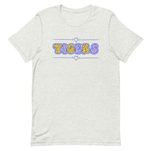 Load image into Gallery viewer, Yellow and Blue School Spirit Tigers Tee Bella Canvas Short-sleeve unisex t-shirt
