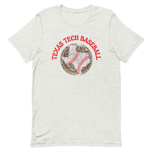 Load image into Gallery viewer, Texas Tech Baseball Bella Canvas Game Day Support Short-sleeve unisex t-shirt
