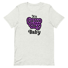 Load image into Gallery viewer, It&#39;s Game Day Baby Purple Font Bella Canvas Unisex t-shirt
