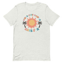 Load image into Gallery viewer, Girls just wanna have fun sun Summertime Bella Canvas Unisex t-shirt
