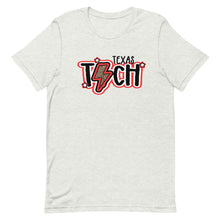 Load image into Gallery viewer, Texas Tech Lightning Bolt Bella Canvas Unisex t-shirt
