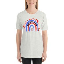Load image into Gallery viewer, Baseball is Life Rainbow Bella Canvas Unisex t-shirt
