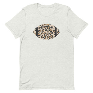 Leopard Football Bella Canvas Unisex t-shirt
