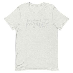 Pirates Script Font Bella Canvas Unisex t-shirt