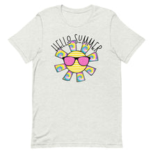 Load image into Gallery viewer, Hello Summer Sunshine Bella Canvas Unisex t-shirt
