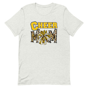 Yellow Cheer Mom Bella Canvas Unisex t-shirt