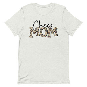 Leopard Cheer Mom Bella Canvas Unisex t-shirt