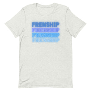 Neon Frenship Font Unisex t-shirt