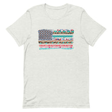 Load image into Gallery viewer, Vintage USA Flag Bella Canvas Unisex t-shirt
