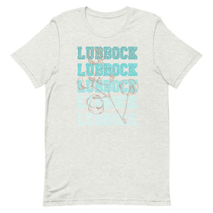 Leopard Lubbock Cotton Bella Canvas Unisex t-shirt