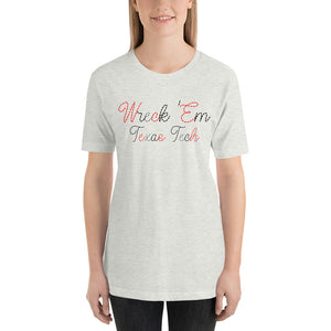 Wreck 'Em Stitches Bella Canvas Unisex t-shirt