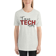 Load image into Gallery viewer, Leopard Red Texas Tech Mom Bella Canvas Unisex t-shirt
