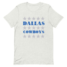 Load image into Gallery viewer, Star Studded Dallas Cowboys Bella Canvas Unisex t-shirt
