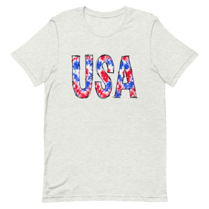 Tie Dye USA Bella Canvas Unisex t-shirt