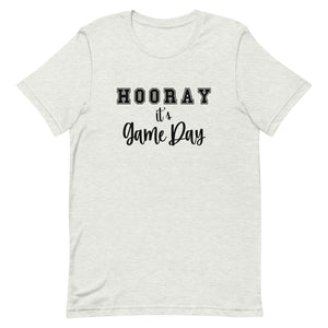 Hooray It's Game Day Bella Canvas Unisex t-shirt