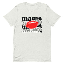 Load image into Gallery viewer, Football Mama Red Football Bella Canvas Unisex t-shirt
