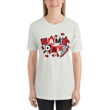 Load image into Gallery viewer, Game Day Red Eclectic Bella Canvas Unisex t-shirt
