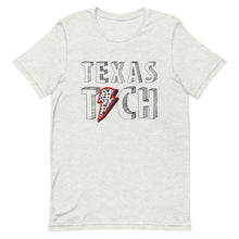 Load image into Gallery viewer, Texas Tech Black Bolt Font Bella Canvas Unisex t-shirt
