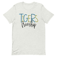 Load image into Gallery viewer, Tigers Blue Yellow Font Bella Canvas Unisex t-shirt
