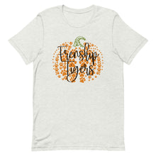 Load image into Gallery viewer, Frenship Tigers Mini Paw Pumpkin Bella Canvas Unisex t-shirt
