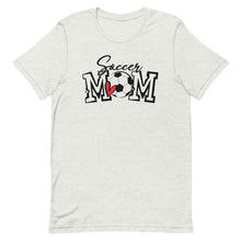 Load image into Gallery viewer, Soccer Mom Mini Heart Bella Canvas Unisex t-shirt
