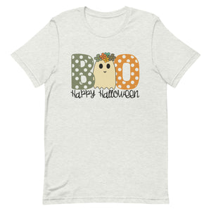 Boo Happy Halloween Bella Canvas Unisex t-shirt