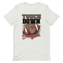 Load image into Gallery viewer, Touchdown Season Football Bella Canvas Unisex t-shirt
