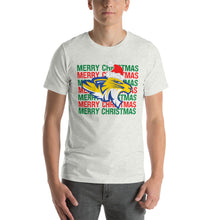 Load image into Gallery viewer, Merry Christmas Tigers Bella Canvas Unisex t-shirt
